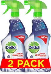 Dettol Healthy Bathroom Cleaner Trigger Spray, 2 x 500ml