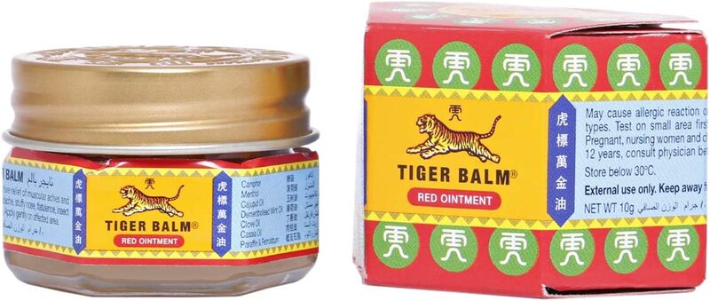 Tiger BalmPHI023A Red Balm, 10gm, 6 Pieces