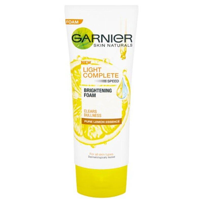 

Garnier Light Complete White Speed Brightening Foam Cleanser, 100ml