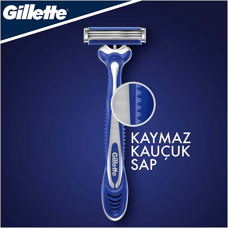 Gillette Blue3 Comfort Disposable Razors, 8