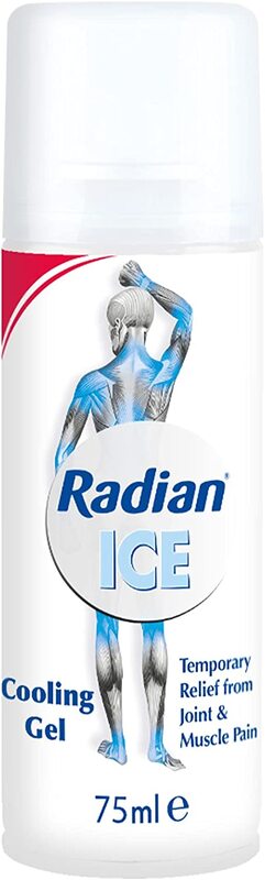 Radian ICE Cooling Gel Roll-On, 75ml