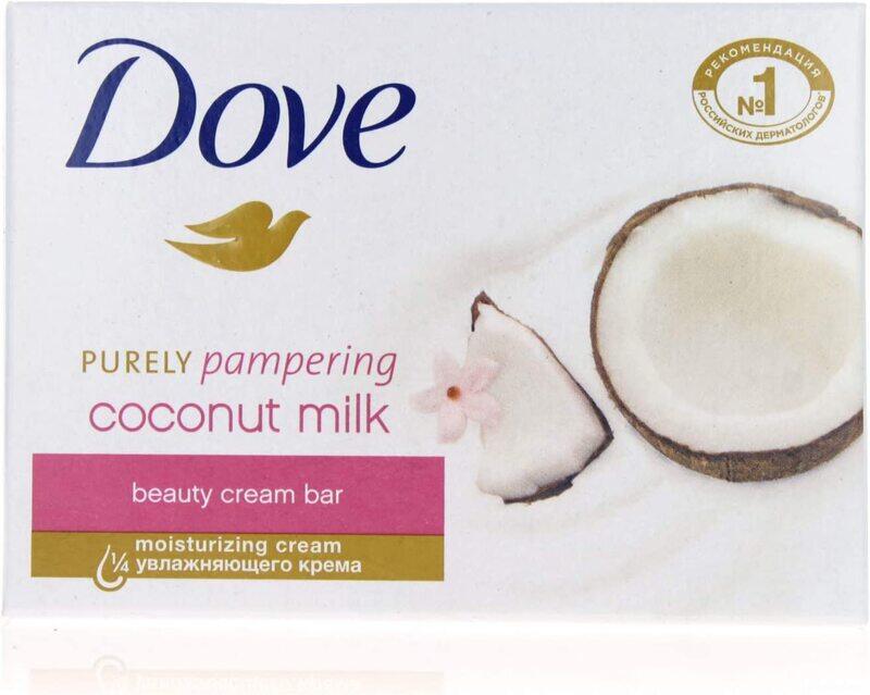 

Dove Purely Pampering Coconut Milk Beauty Cream Bar Soap, 135gm, 3 Pieces
