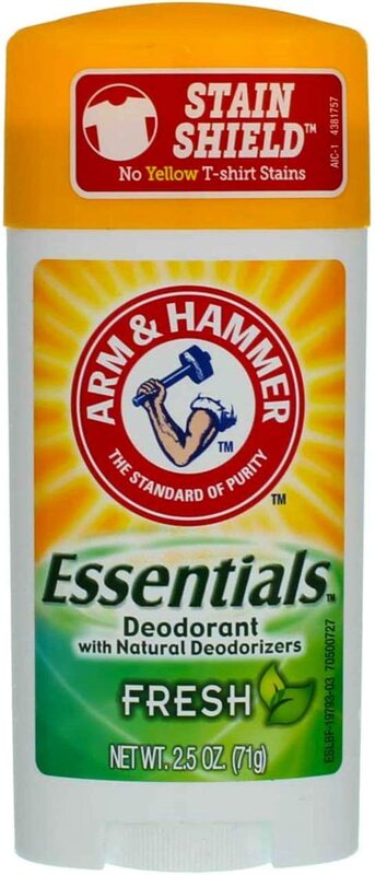 Arm & Hammer Fresh Essentials Natural Deodorant Stick, 71 gm, 7 Pieces