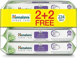 Himalaya 224 Wipes Sensitive Baby Wipes for Sensitive Skin