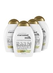 Ogx Nourishing + Coconut Milk Conditioner for Oily Hair, 4 x 385ml