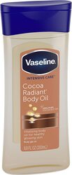 Vaseline Cocoa Radiant Intensive Care Body Gel Oil, 3 x 6.8oz