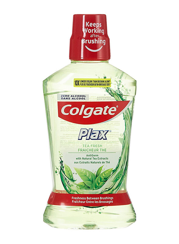 

Colgate Plax Fresh Tea Mouthwash, 3 x 500ml