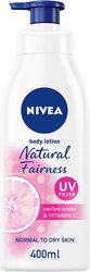Nivea Natural Fairness Body Lotion for All Skin Types, 400ml