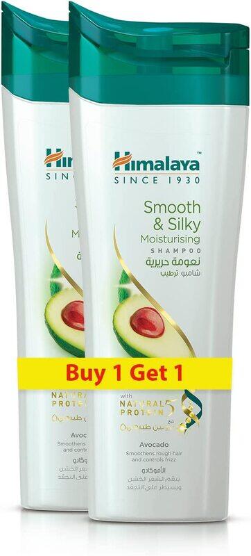 

Himalaya Smooth & Silky Moisturizing Shampoo, 400ml, 2 Pieces