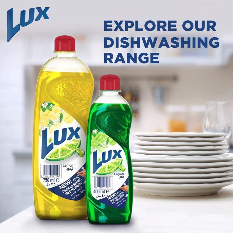 Lux Lemon Dishwash Liquid, 1250ml