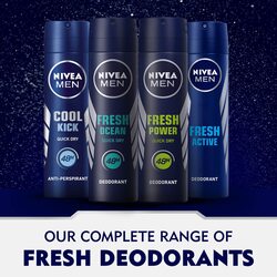 Nivea Men Fresh Power, Antiperspirant for Men, Fresh Scent, Spray, 150ml