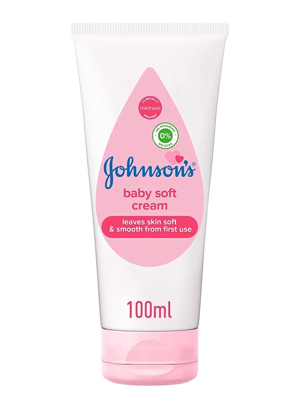 Johnson's 100ml Baby Soft Cream, Pink