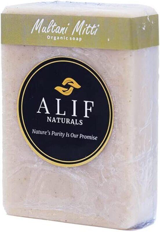 

Alif Naturals Handmade Organic Multani Mitti Soap, 125gm