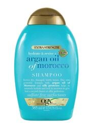 Ogx Extra Strength Hydrate and Revive+ Argan Oil of Morocco Shampoo for Damaged Hair, 385ml