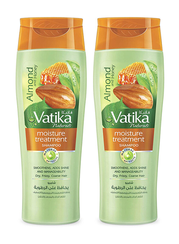

Vatika Moisture Treatment Shampoo, 2 x 200ml