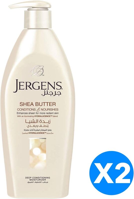 

Jergens Shea Butter Deep Conditioning Moisturizer, 400ml, 2 Pieces