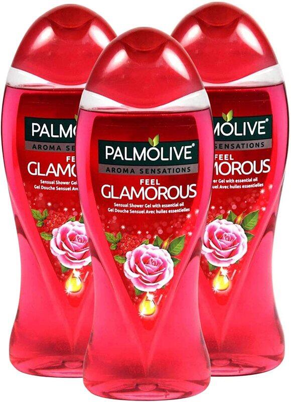 

Palmolive Glamorous Shower Gel with Essential Oils, 500ml, 3 Pieces