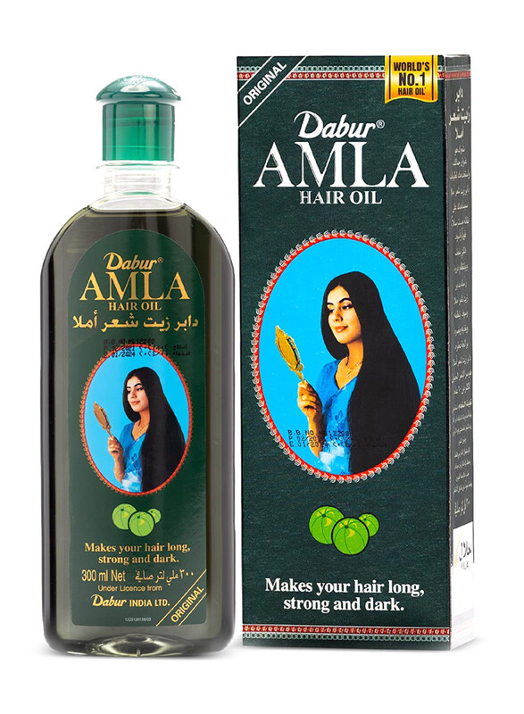

Dabur Amla Hair Oil for Long Strong & Dark Hair, 300ml