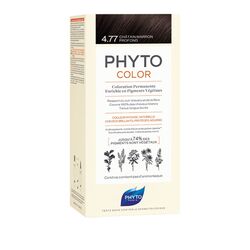 Phyto Permanent Hair Color, 4.77 Intense Chestnut Brown