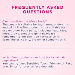 Veet Hair Removal Cream for Normal Skin, 100gm, 2 Pieces