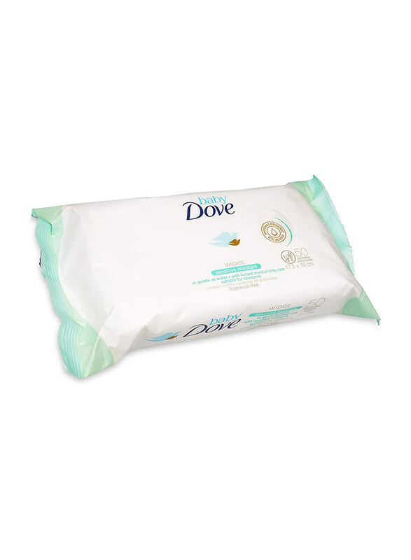 

Baby Dove Dove 12-Piece Sensitive Moisture Wipes, 600 Wipes