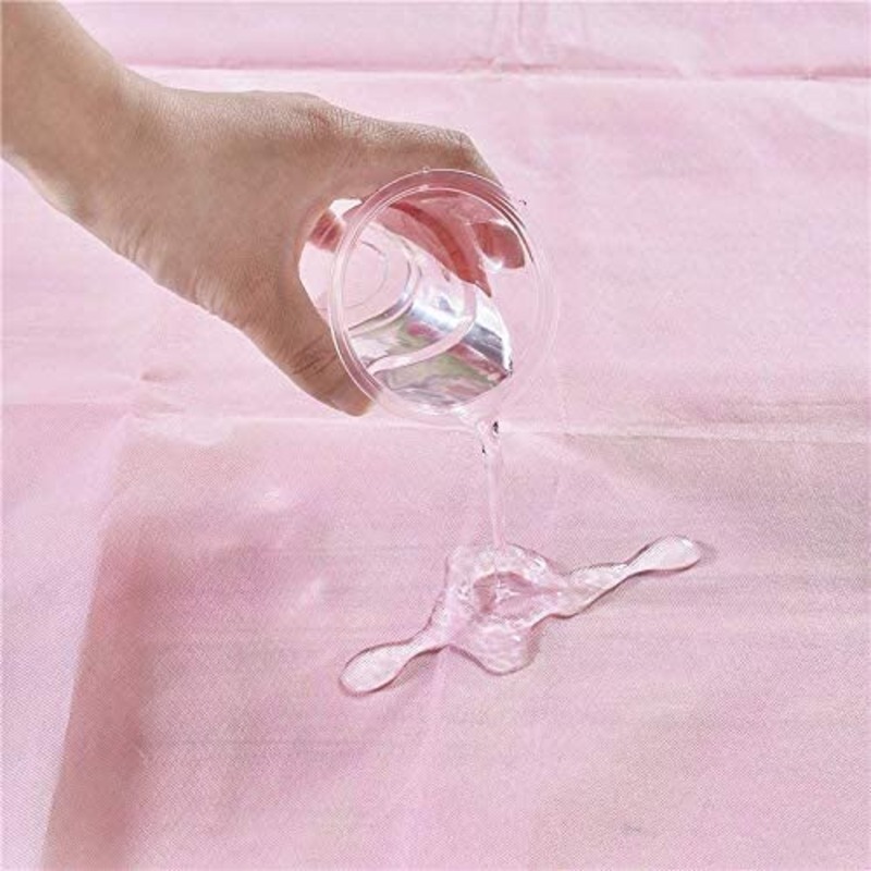 Waterproof Disposable Non-Woven Bed Sheet Roll for Spa, Massage, Tattoo and Exam Tables, Pink, 80 x 180cm, 2 x 50 Sheets