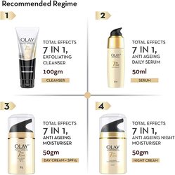 Olay Total Effects 7in1 Beauty Box: Anti-Aging Moisturiser SPF15, 50ml + Night Firming Moisturiser, 50ml, 2 Pieces