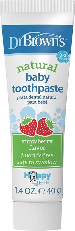 

Dr. Brown's Strawberry Flavor Baby Toothpaste, 40gm