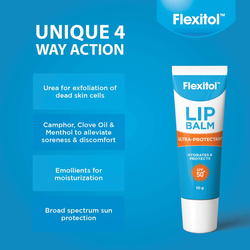 Flexitol Lip Balm SPF 50+, 10g