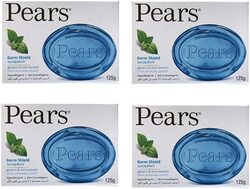 Pears Germ Shield Soap Bar with Mint Extract, 125gm, 12 Pieces