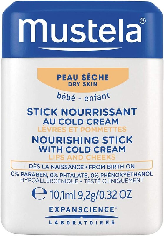 Mustela Nutri-Protective Hydra-Stick with Cold Cream, 9.2gm