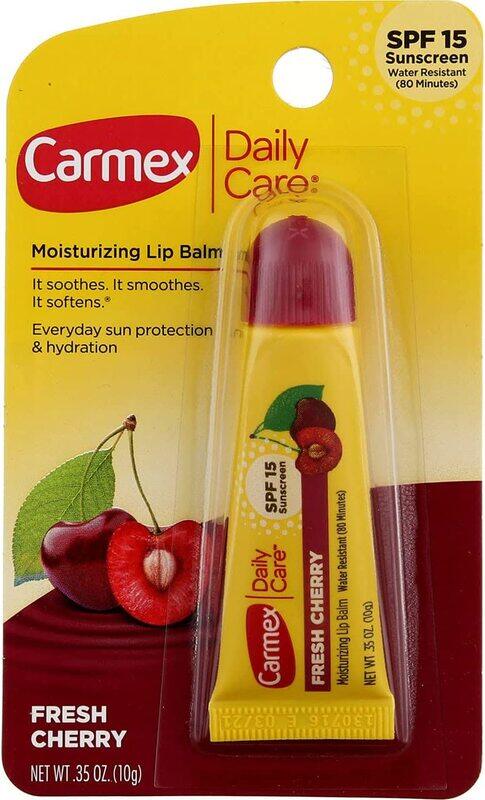 

Carmex Fresh Cherry Moisturizing Lip Balm, 10gm