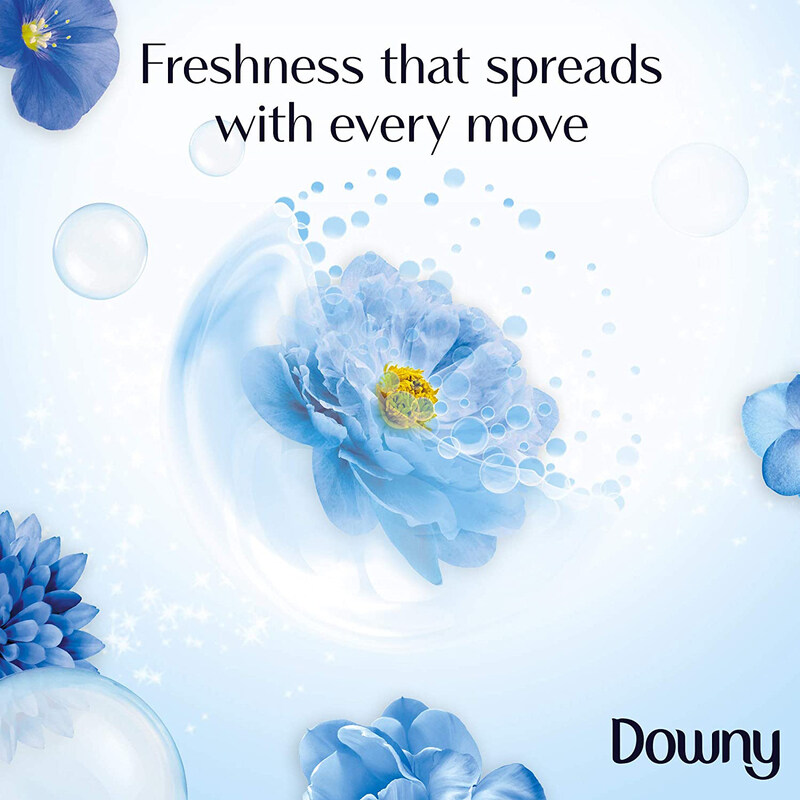 Downy Concentrate Valley Dew Fabric Softener, 3 x 1Litre