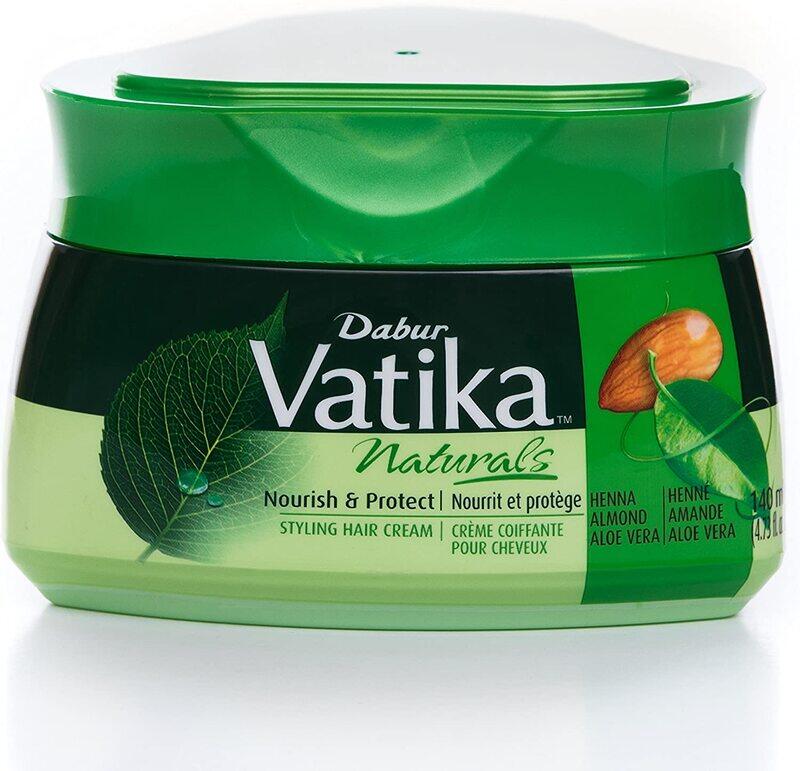 

Dabur Vatika Naturals Nourish and Protect Styling Hair Cream, 140ml