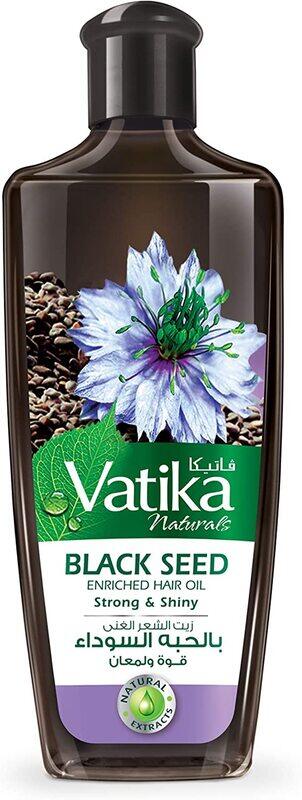 

Vatika Naturals Strength & Shine Black Seed Enriched Hair Oil, 200ml