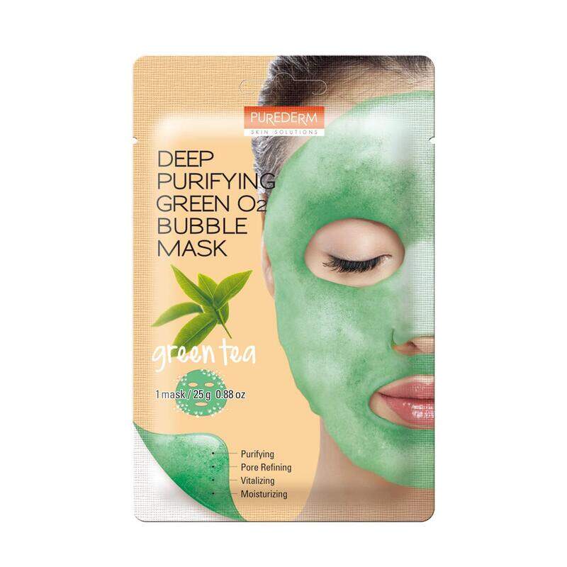 

Purederm Deep Purifying O2 Bubble Mask, 1 Piece
