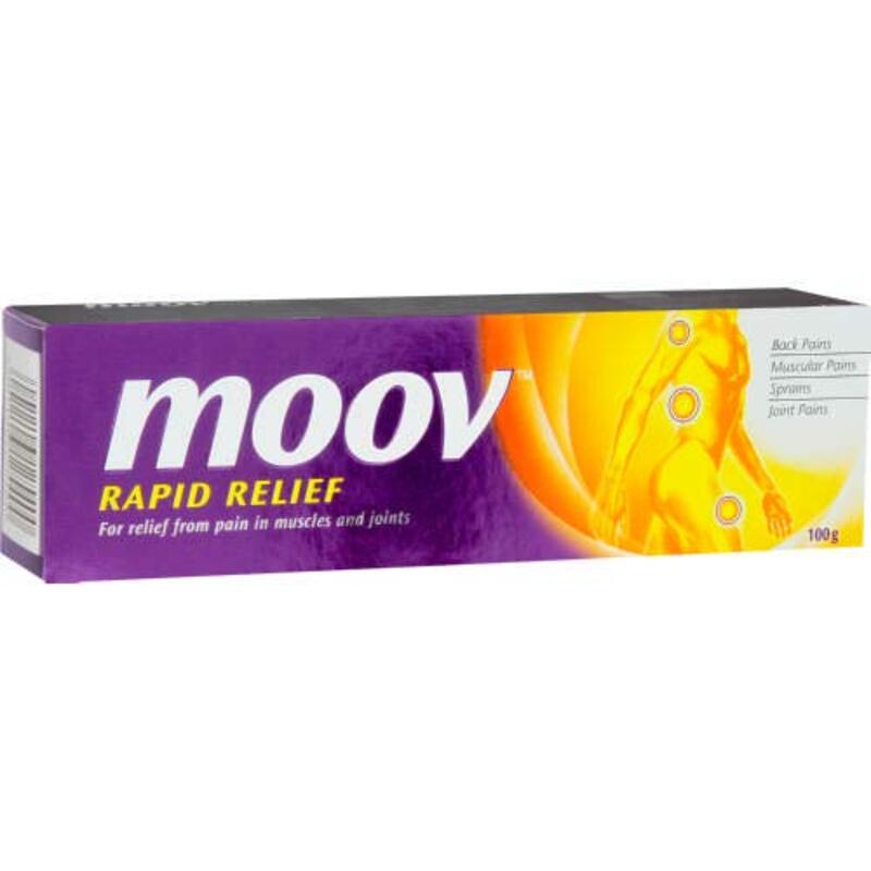 Moov Rapid Pain Relief Cream, 100gm