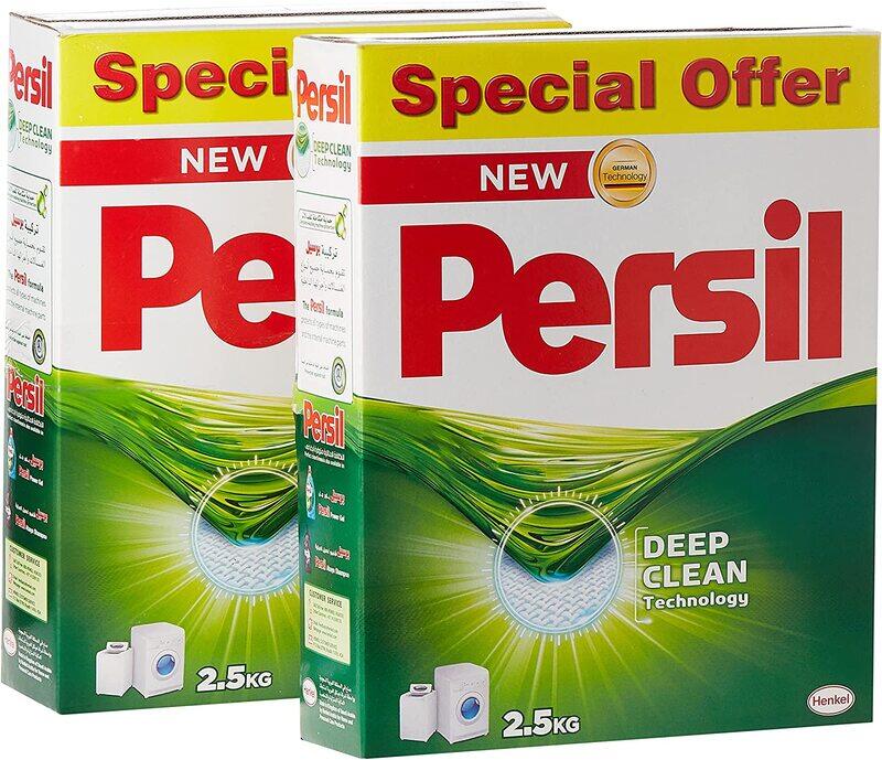 

Persil Laundry Detergent Powder, 2 x 2.5Kg