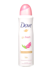 Dove 48 hours Go Fresh Pomegranate & Lemon Verbena Dry Spray Antiperspirant, 6 x 5oz