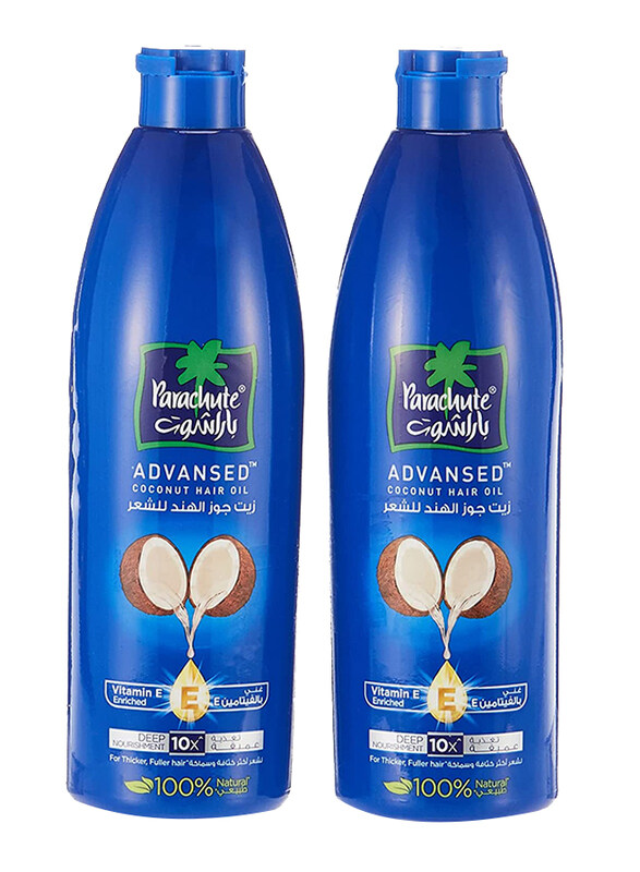 

Parachute Advanced Coconut Hair Oil Vitamin E for Women, 2 Pieces x 300ml