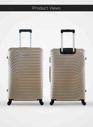 Para John 2-Piece Travel Trolley Luggage Bag Set, Gold