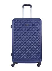 Para John Single Size Checked-in Trolley Luggage Bag, 28-inch, Dark Blue