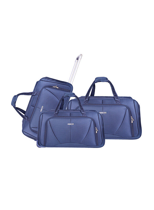 

Para John 3 Piece Duffle Bag Set, Navy Blue
