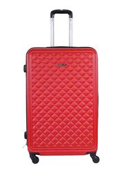 Para John Single Size Cabin Carry Check-in Trolley Luggage Bag, 20-inch, Red