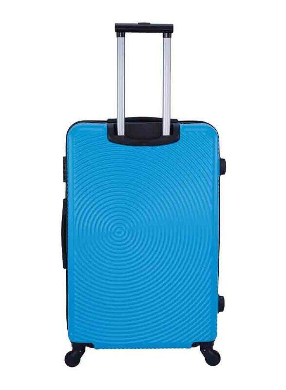 Para John 2-Piece Hardside Travel Trolley Luggage Bag Set, 20/28, Blue