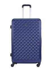 Para John Single Size Cabin Carry Check-in Trolley Luggage Bag, 20-inch, Dark Blue