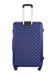 Para John Single Size Cabin Carry Check-in Trolley Luggage Bag, 20-inch, Dark Blue