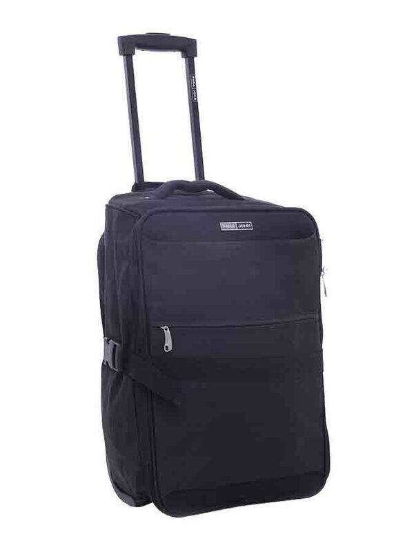 Para John Travel Luggage Suitcase Trolley Bag, 20-inch, Navy Blue