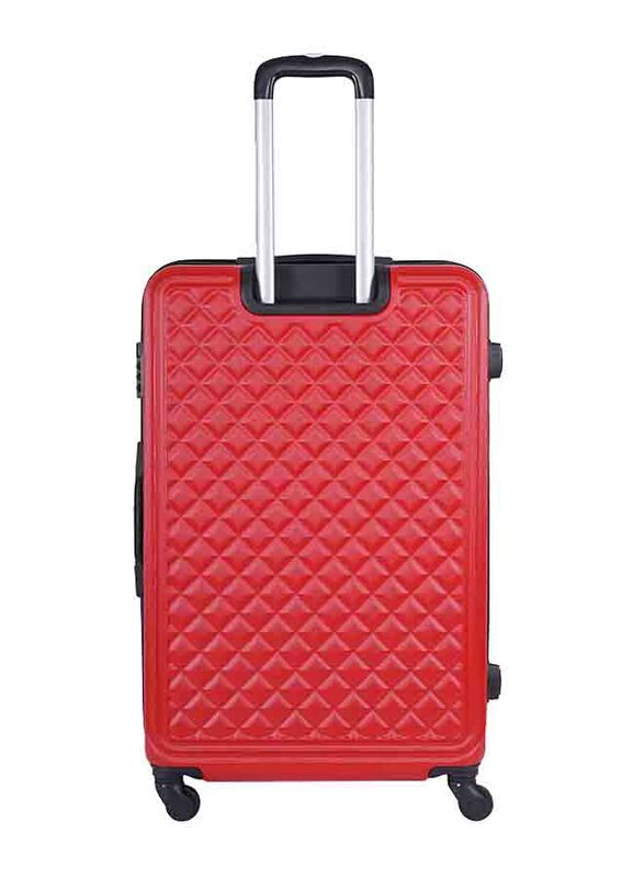Para John Single Size Cabin Carry Check-in Trolley Luggage Bag, 20-inch, Red