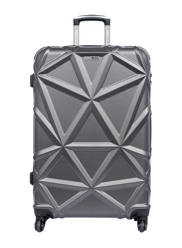 

Para John 23-Inch Matrix Luggage Trolley, PJTR3126, Dark Grey